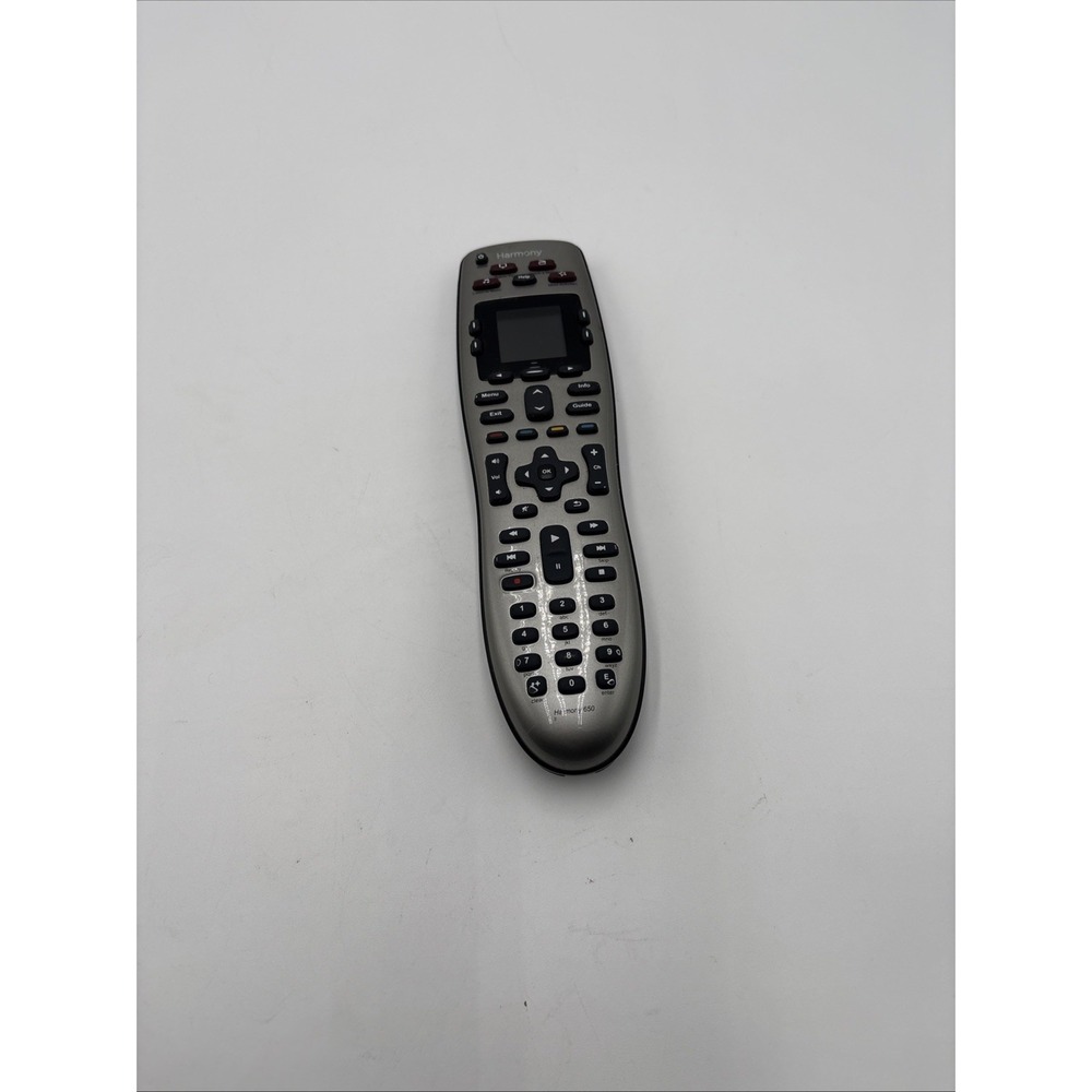 Harmony 650 Universal Remote Control Untested‎ No Charge For Parts Only